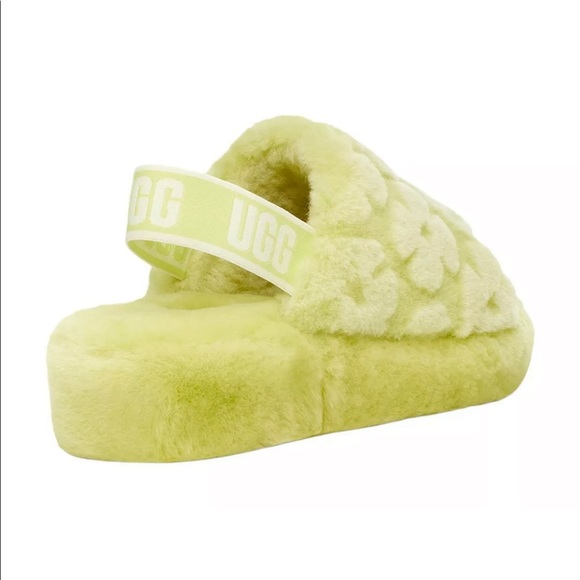 NWT Woman’s UGG’s Fluff Yeah Poppy Slides/Sandel’s Sz 12 - Picture 3 of 10